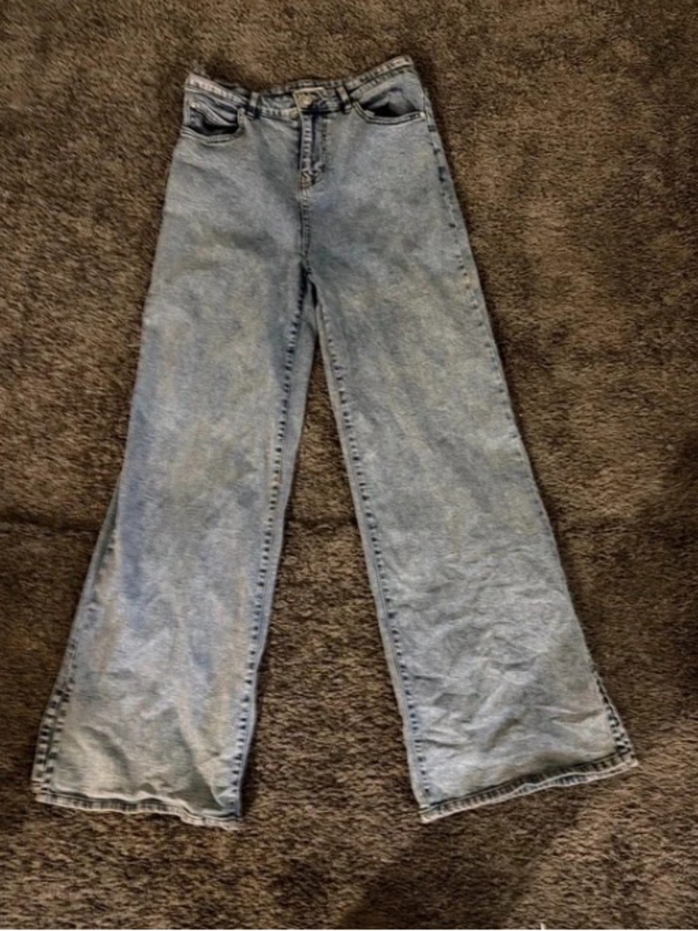 SO Light Blue Wide-Leg Jeans